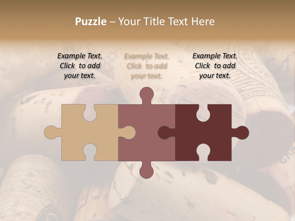 Drink Wood Grape PowerPoint Template