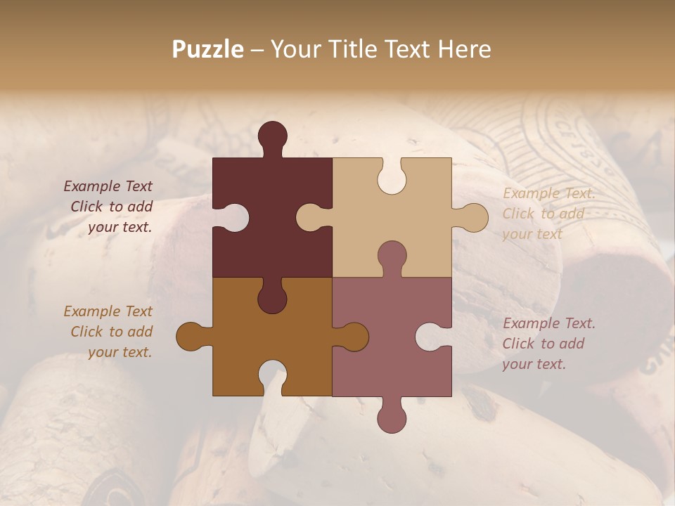 Drink Wood Grape PowerPoint Template