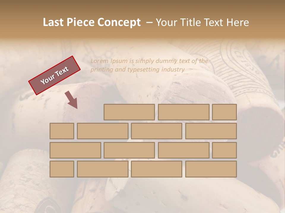 Drink Wood Grape PowerPoint Template