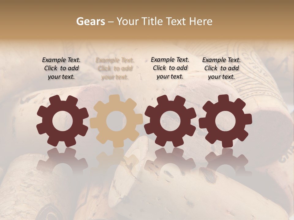 Drink Wood Grape PowerPoint Template