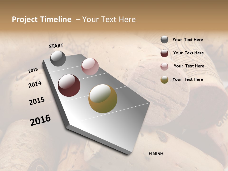 Drink Wood Grape PowerPoint Template