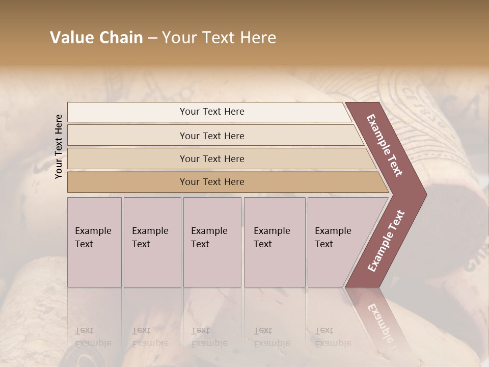 Drink Wood Grape PowerPoint Template