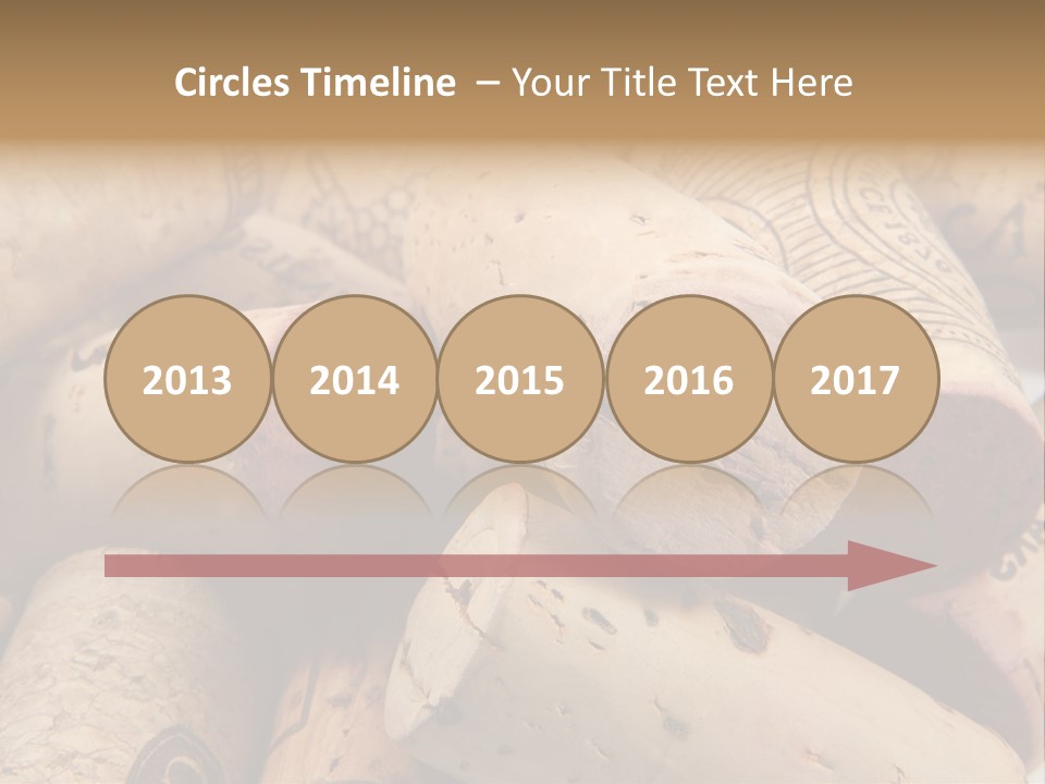 Drink Wood Grape PowerPoint Template