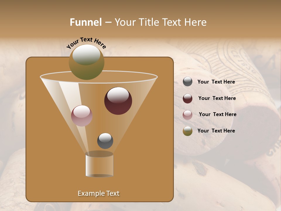 Drink Wood Grape PowerPoint Template