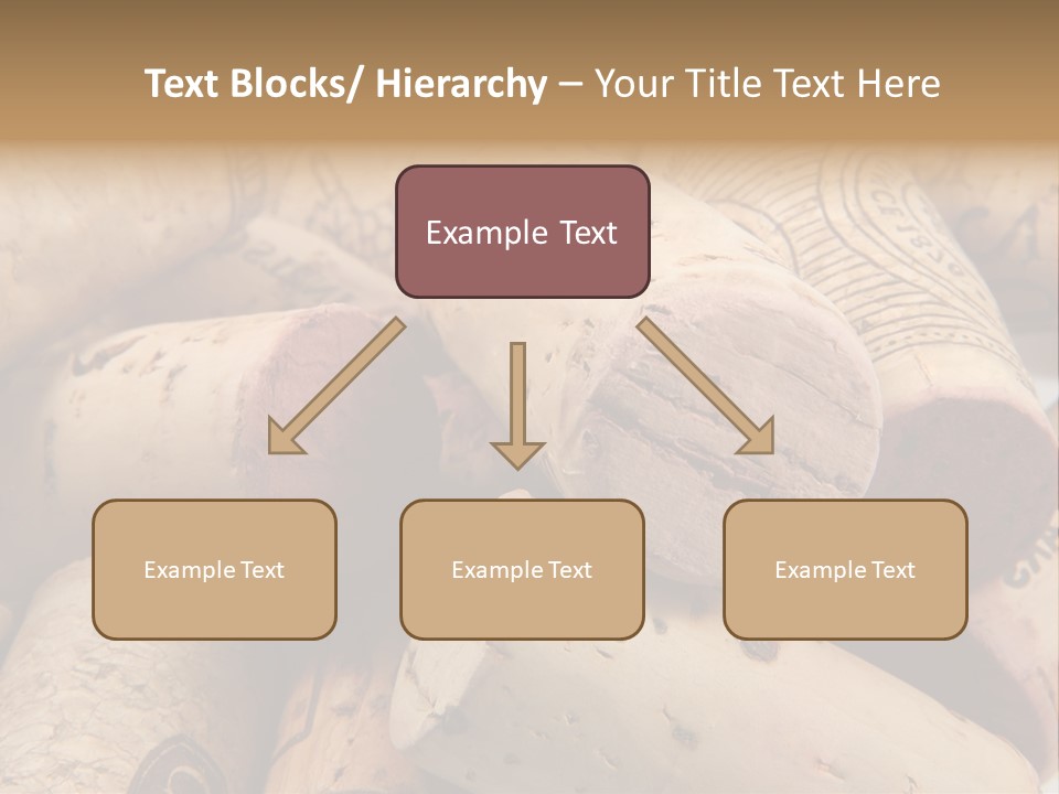 Drink Wood Grape PowerPoint Template