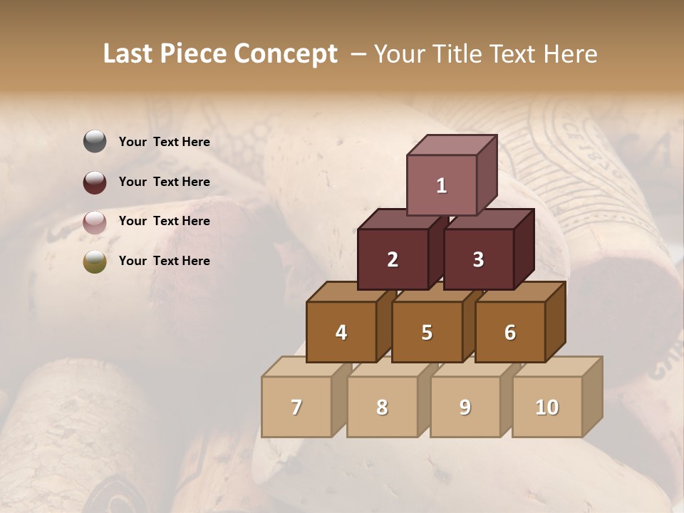 Drink Wood Grape PowerPoint Template