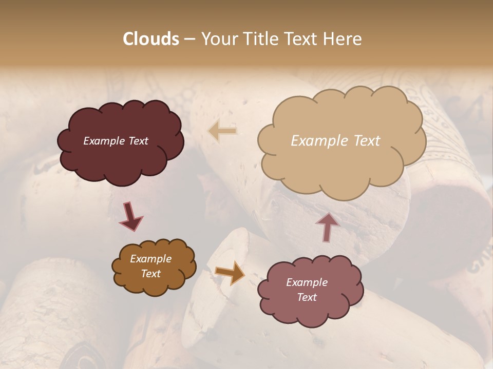 Drink Wood Grape PowerPoint Template