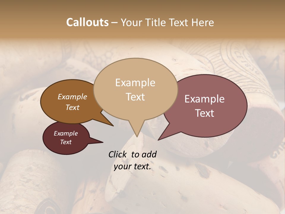 Drink Wood Grape PowerPoint Template