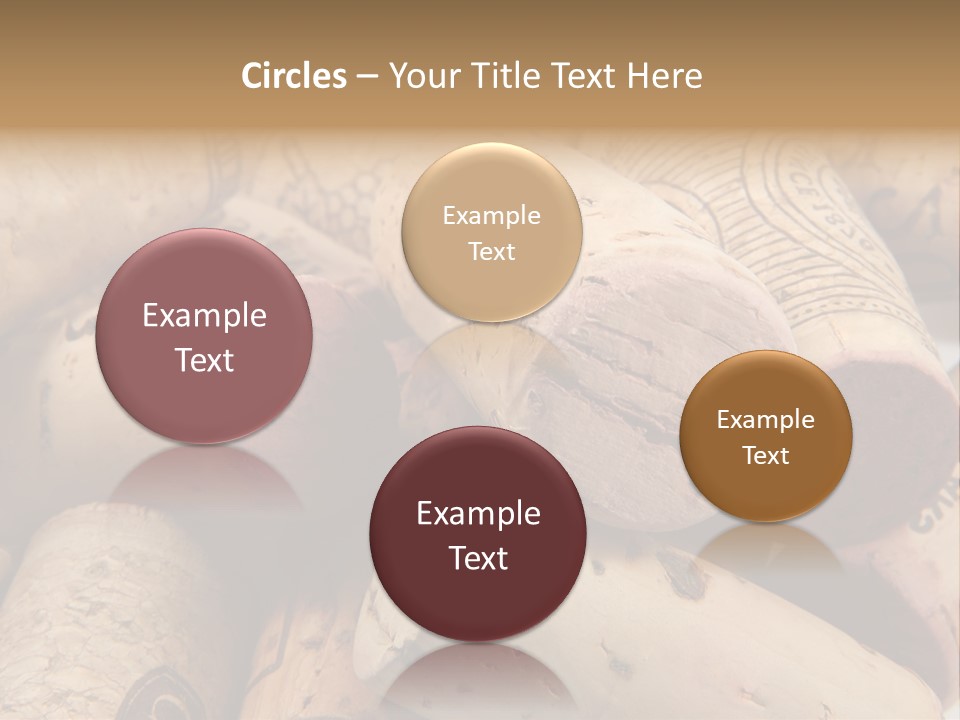 Drink Wood Grape PowerPoint Template