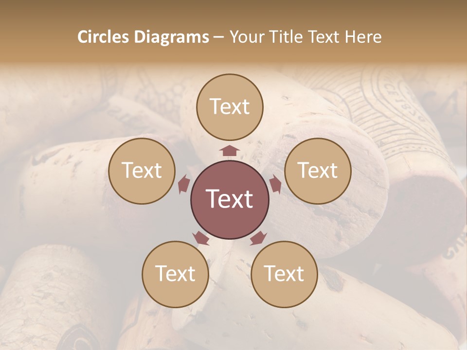 Drink Wood Grape PowerPoint Template