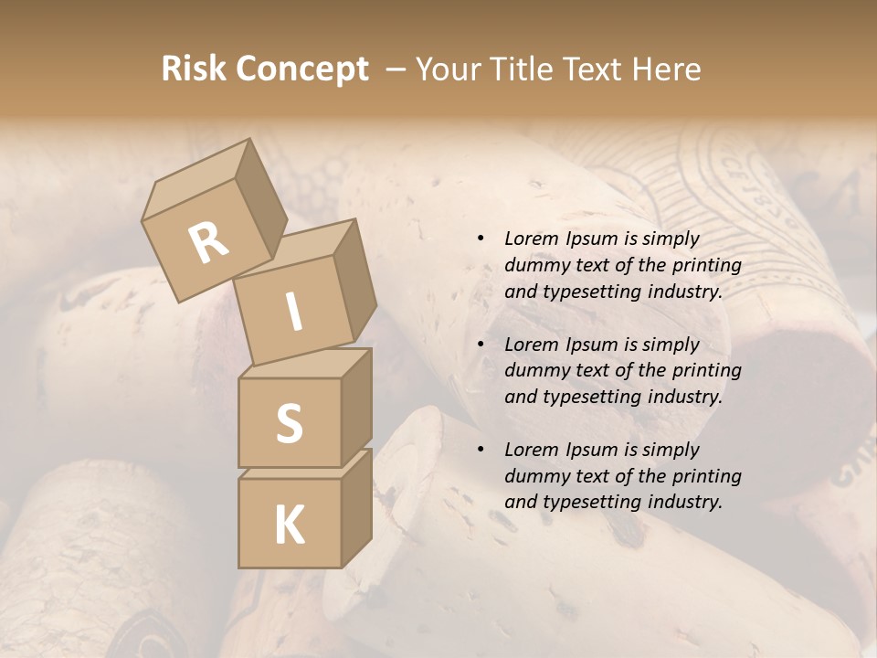 Drink Wood Grape PowerPoint Template