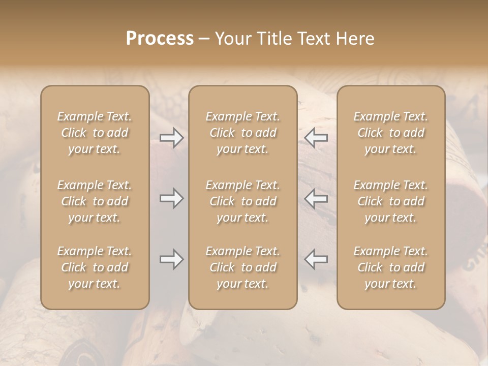 Drink Wood Grape PowerPoint Template