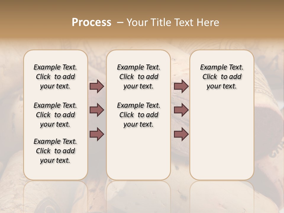 Drink Wood Grape PowerPoint Template