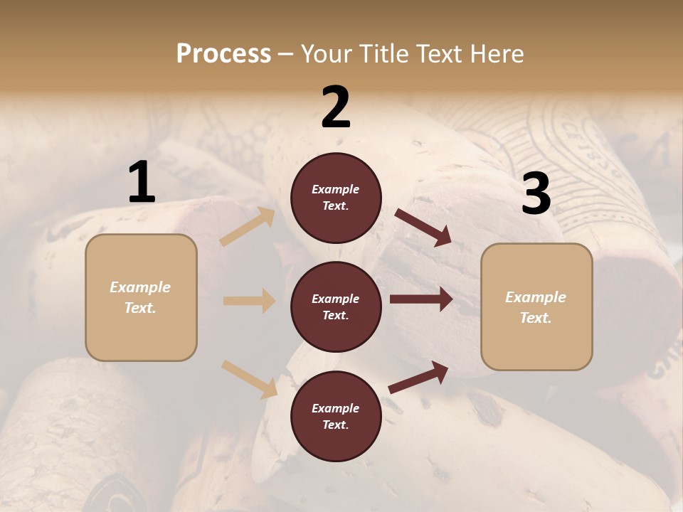 Drink Wood Grape PowerPoint Template