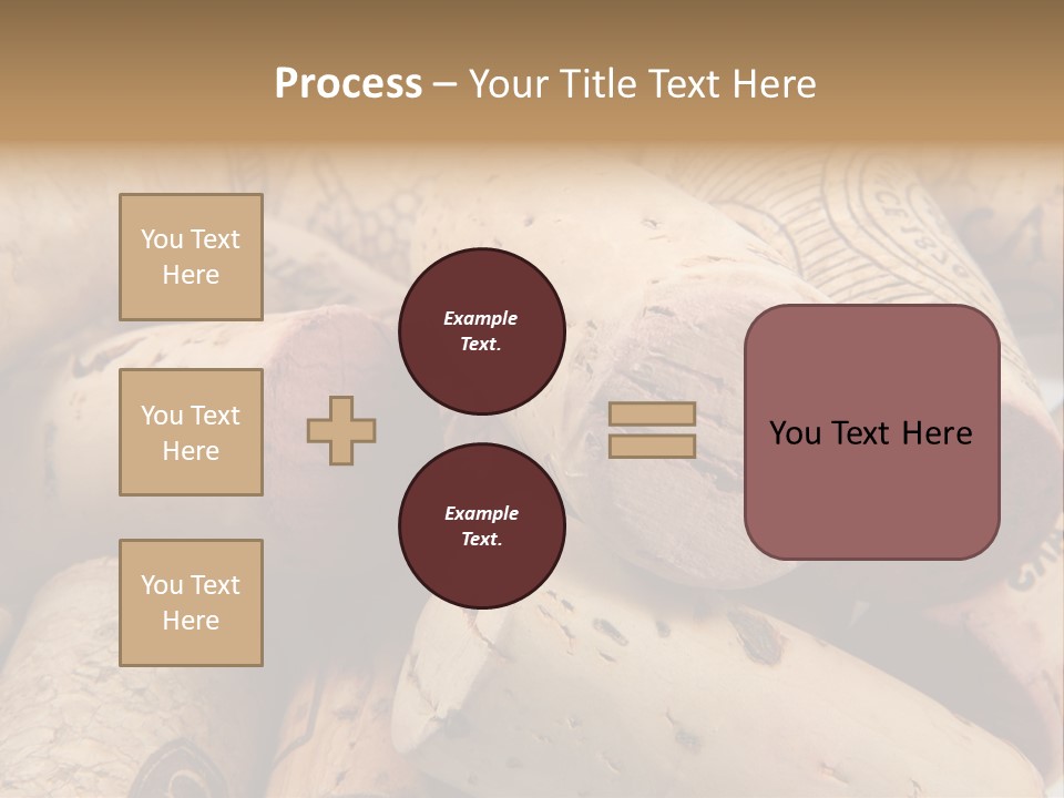 Drink Wood Grape PowerPoint Template