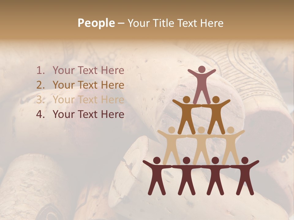 Drink Wood Grape PowerPoint Template