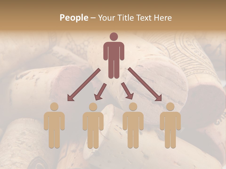 Drink Wood Grape PowerPoint Template