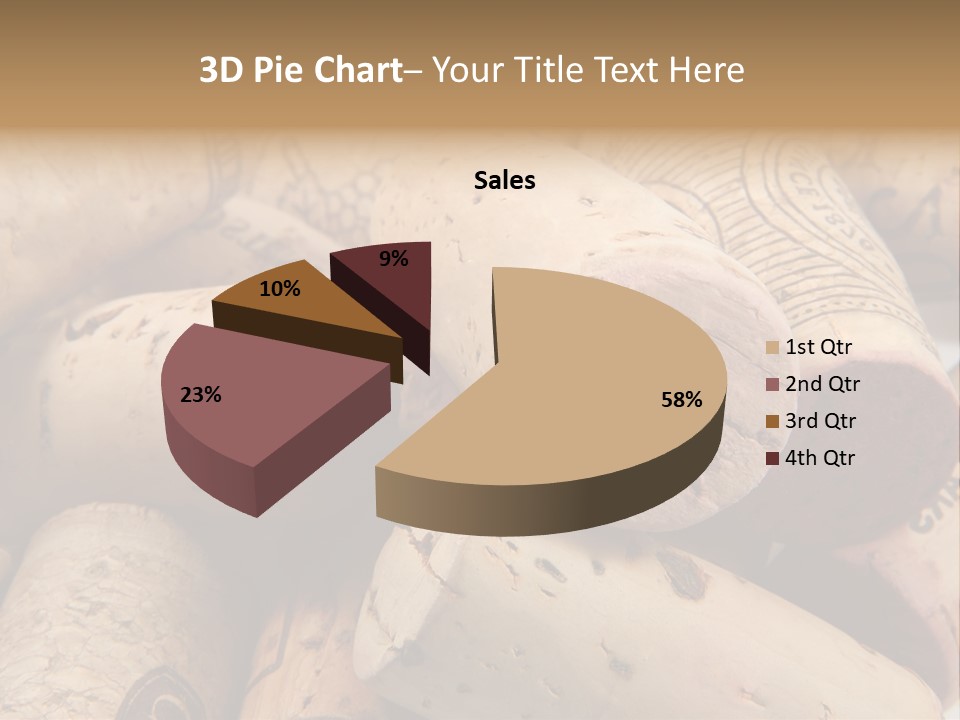 Drink Wood Grape PowerPoint Template