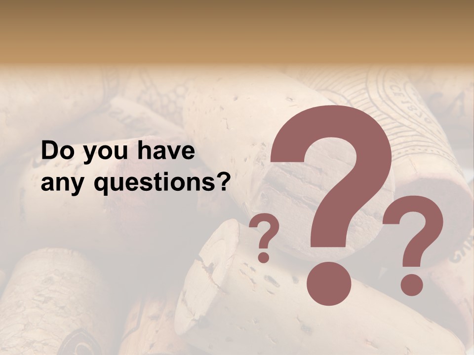 Drink Wood Grape PowerPoint Template