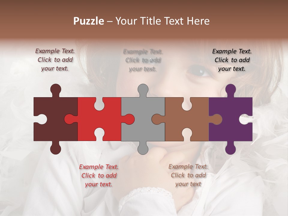 Child Childhood Laugh PowerPoint Template