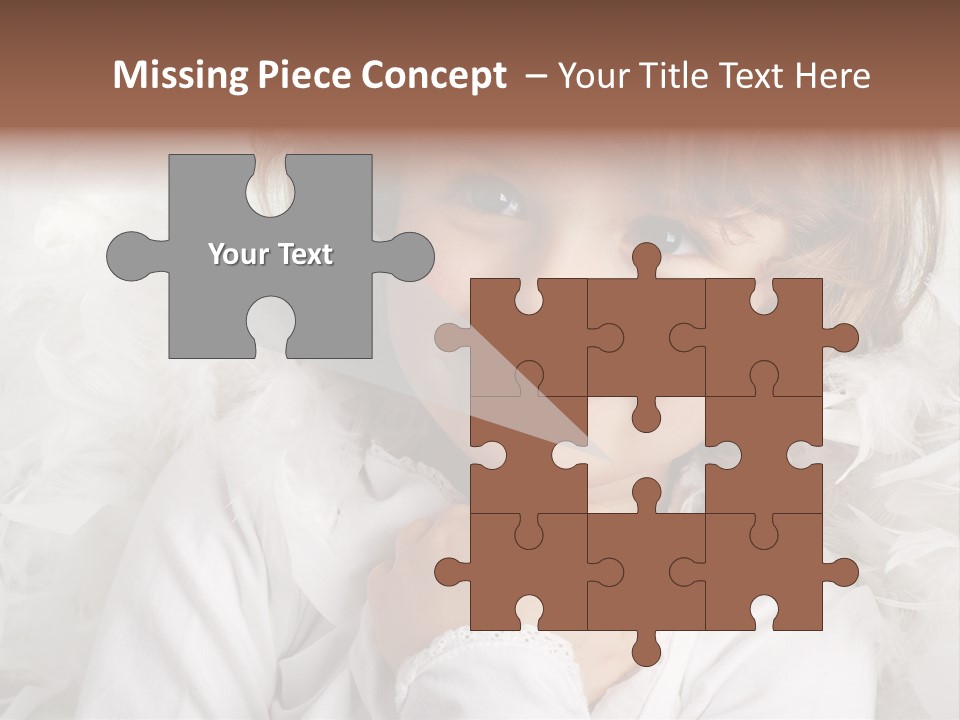 Child Childhood Laugh PowerPoint Template