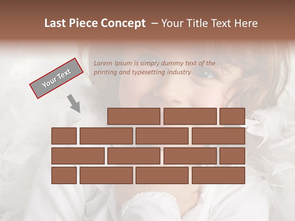 Child Childhood Laugh PowerPoint Template