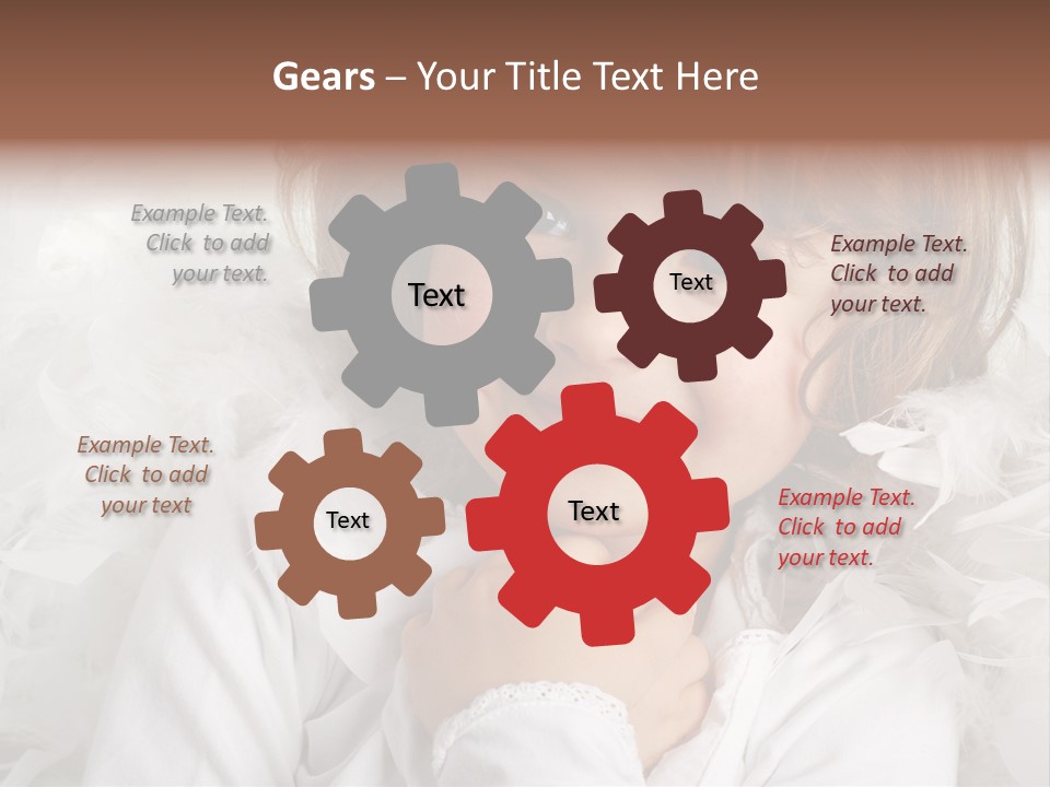 Child Childhood Laugh PowerPoint Template