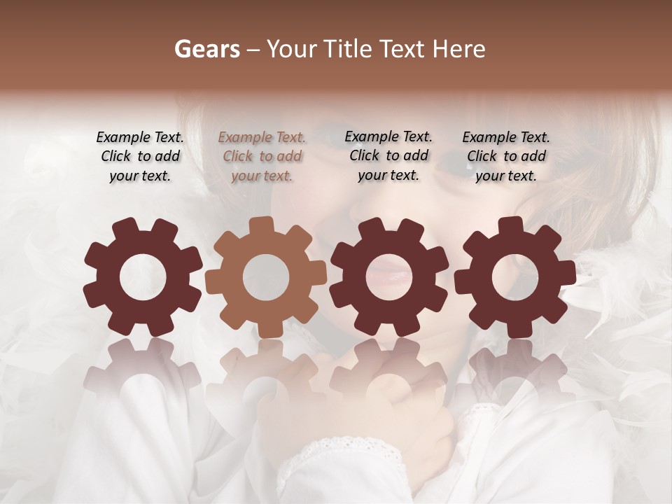 Child Childhood Laugh PowerPoint Template