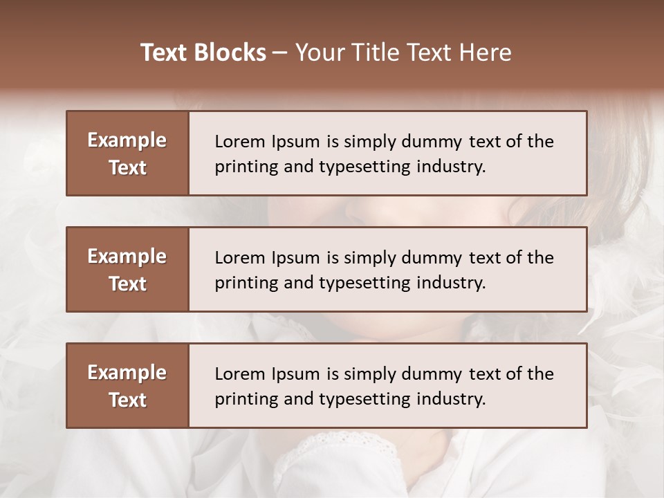 Child Childhood Laugh PowerPoint Template