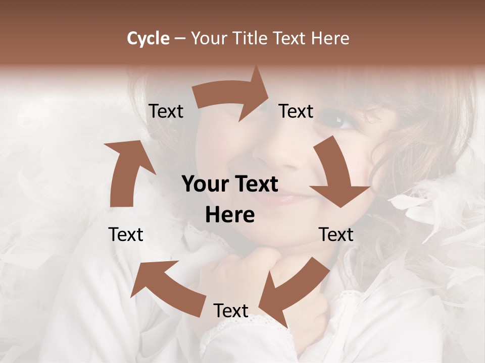 Child Childhood Laugh PowerPoint Template