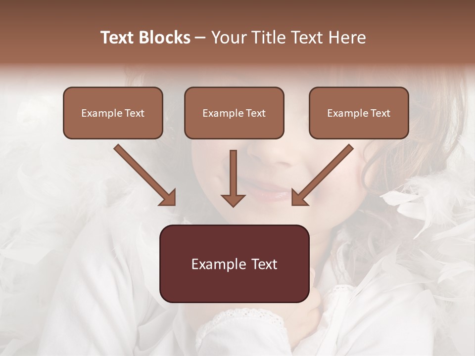 Child Childhood Laugh PowerPoint Template