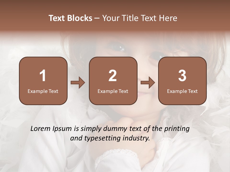 Child Childhood Laugh PowerPoint Template