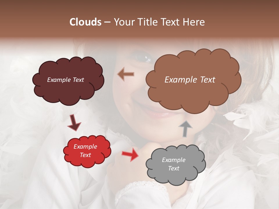 Child Childhood Laugh PowerPoint Template