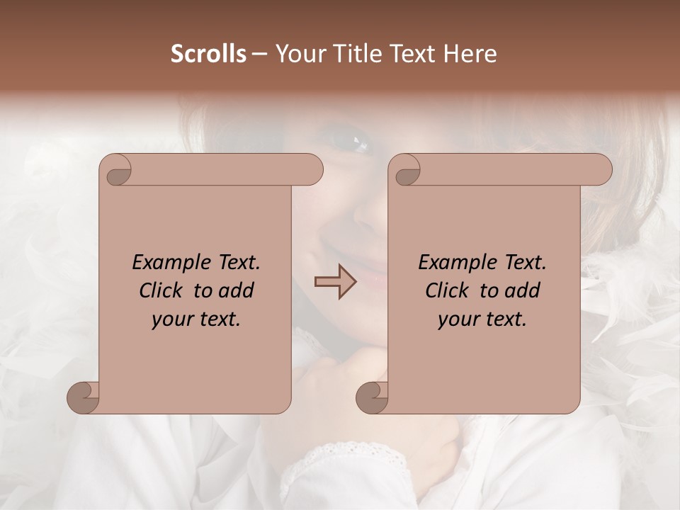 Child Childhood Laugh PowerPoint Template