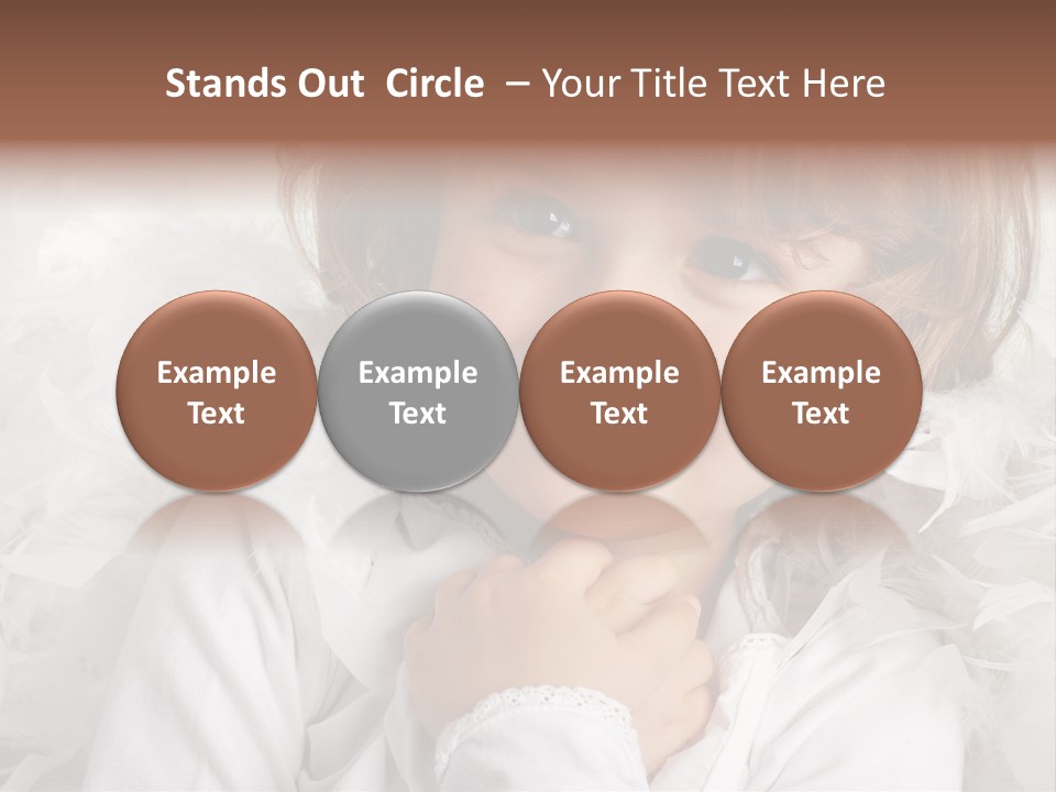 Child Childhood Laugh PowerPoint Template