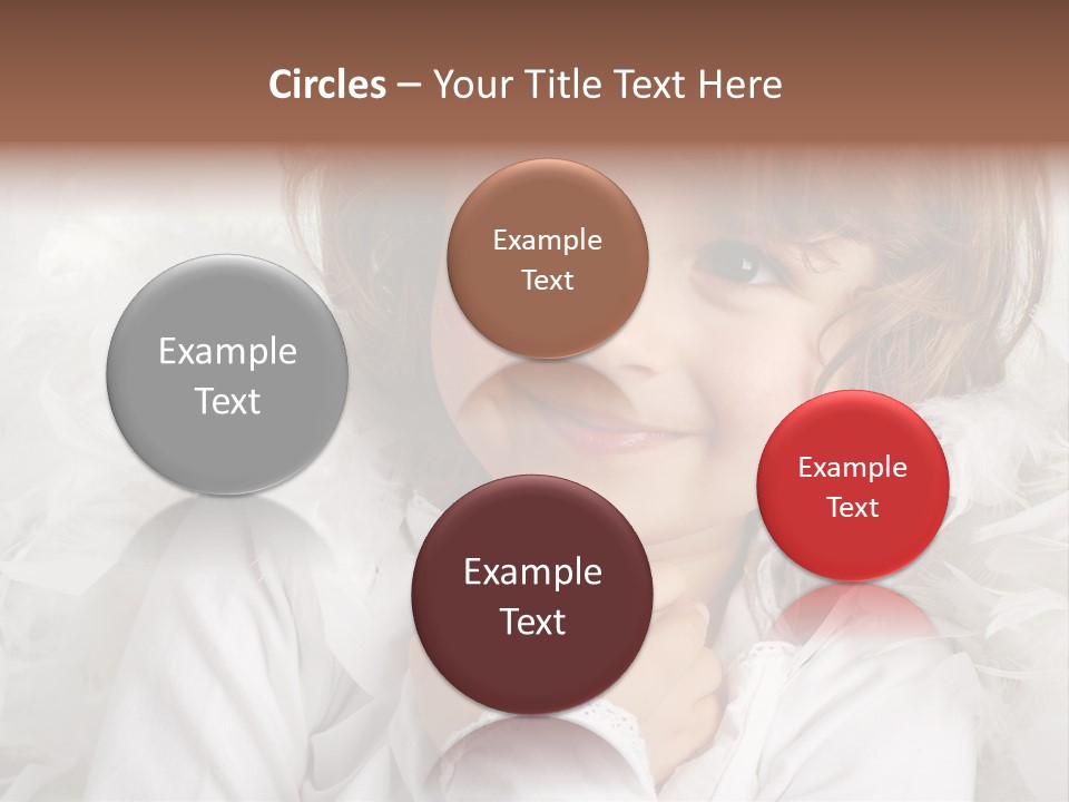 Child Childhood Laugh PowerPoint Template