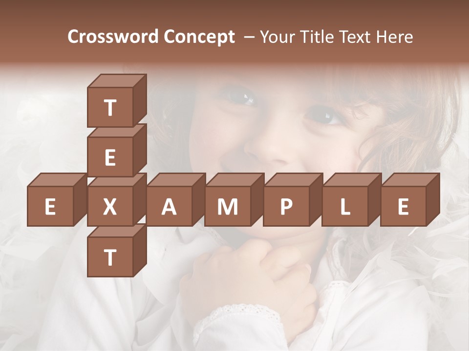 Child Childhood Laugh PowerPoint Template