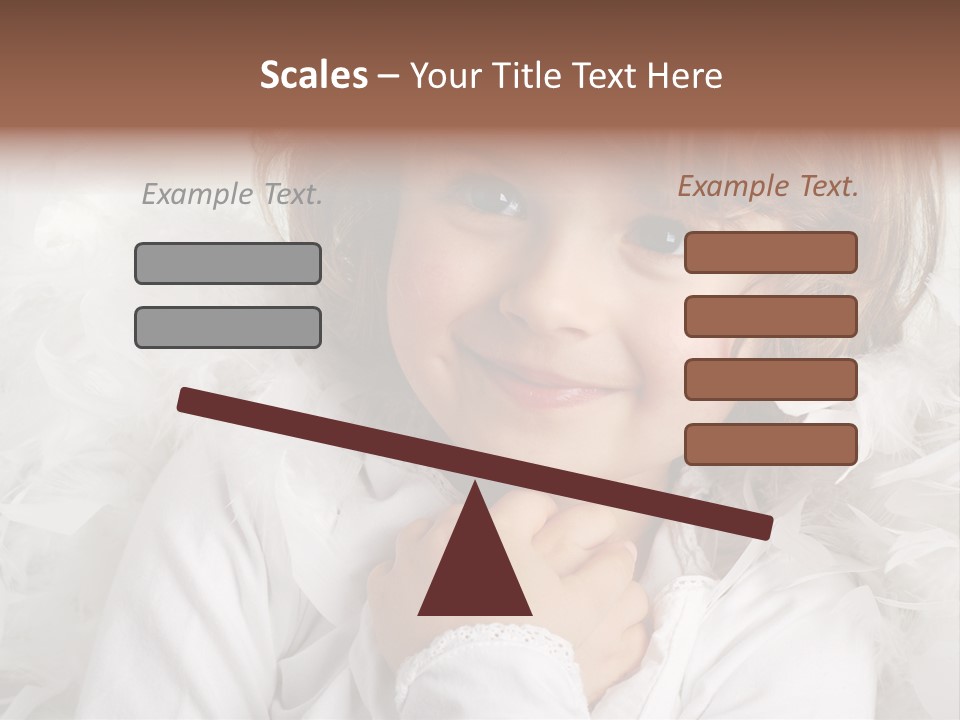 Child Childhood Laugh PowerPoint Template