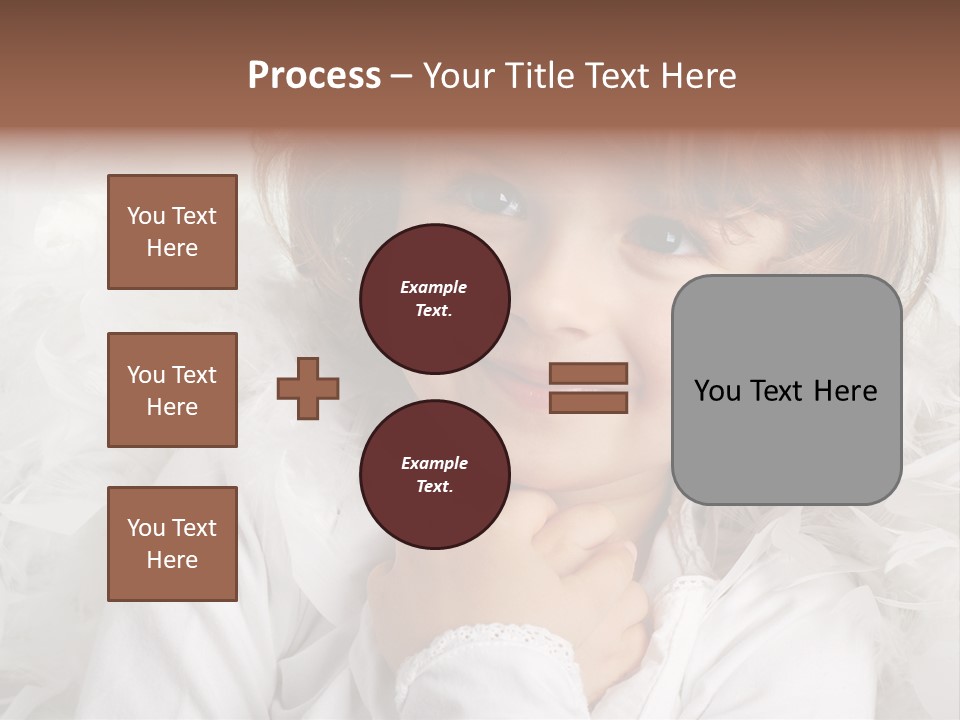 Child Childhood Laugh PowerPoint Template