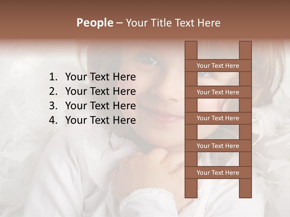 Child Childhood Laugh PowerPoint Template