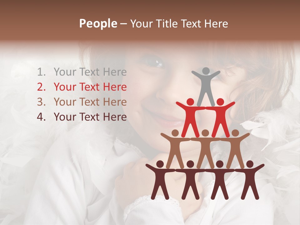 Child Childhood Laugh PowerPoint Template