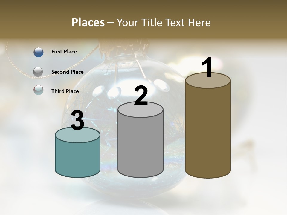 Decoration Season Joy PowerPoint Template