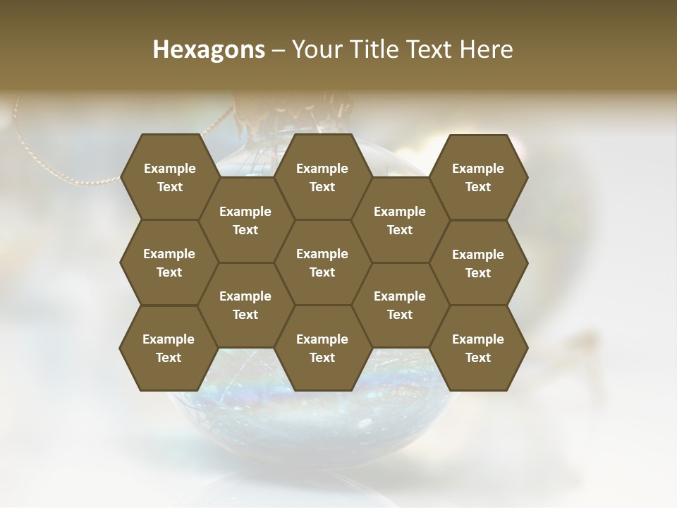 Decoration Season Joy PowerPoint Template