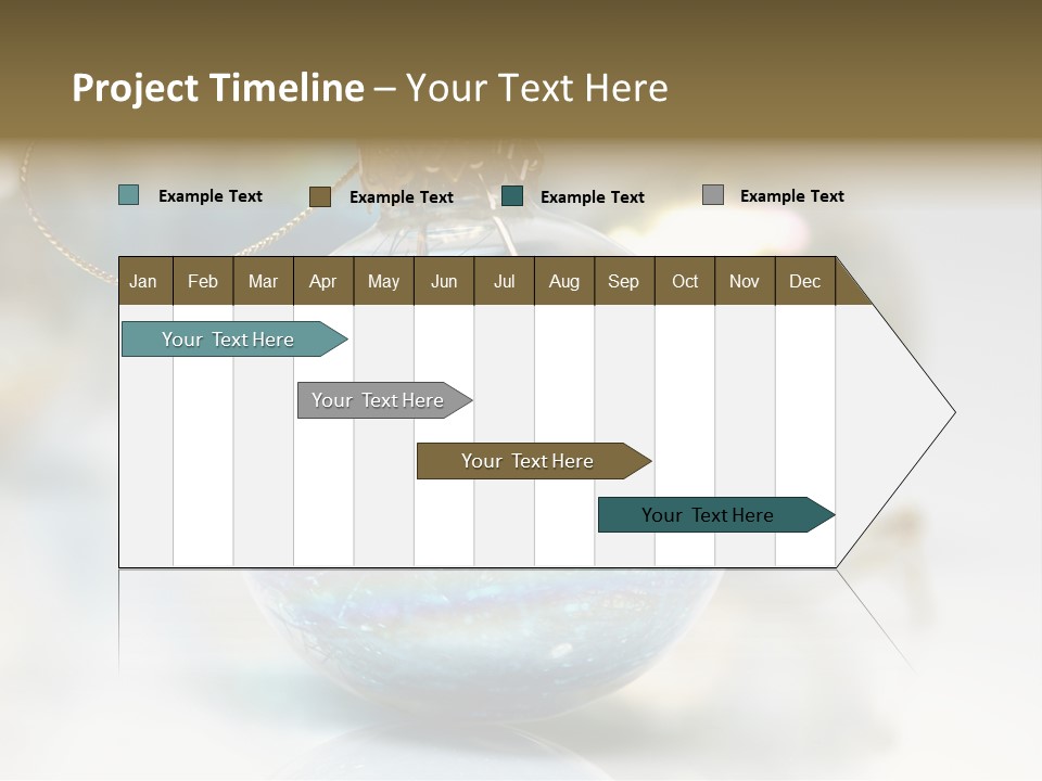 Decoration Season Joy PowerPoint Template