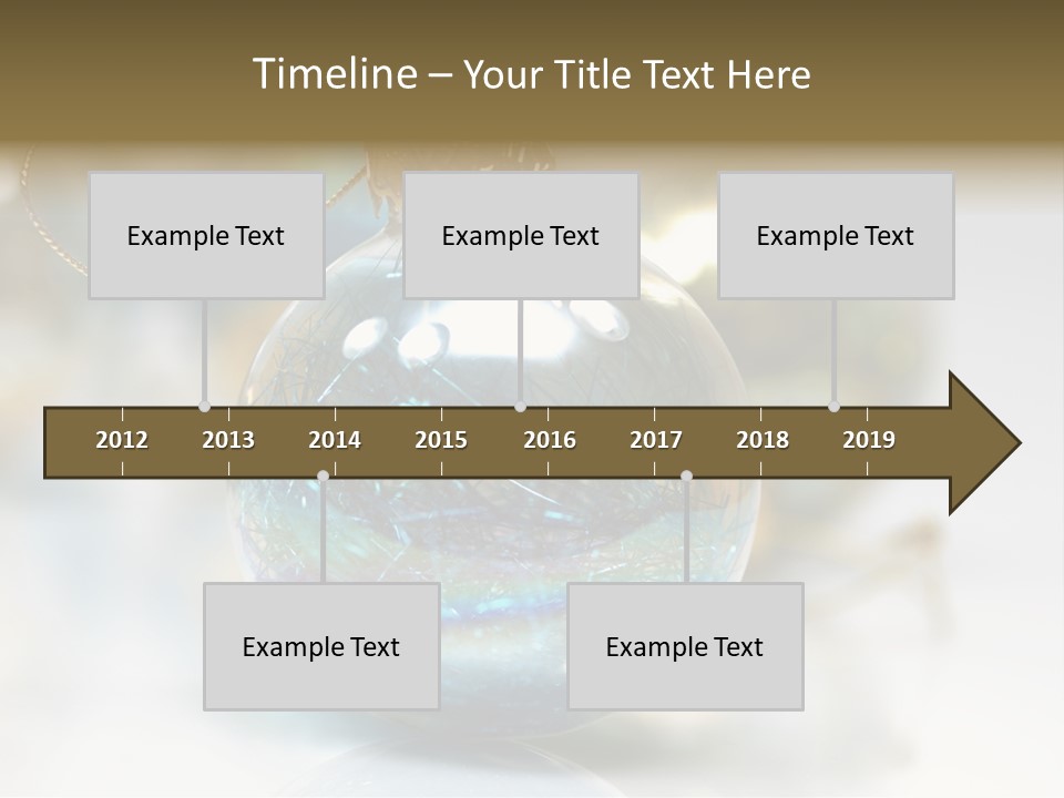 Decoration Season Joy PowerPoint Template