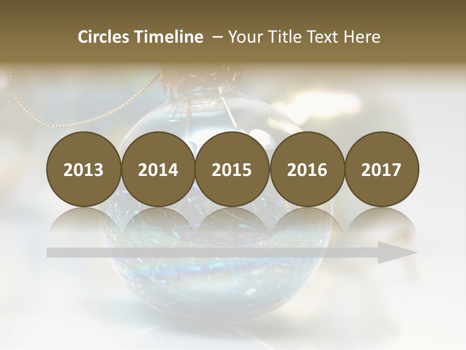 Decoration Season Joy PowerPoint Template