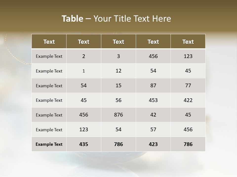 Decoration Season Joy PowerPoint Template