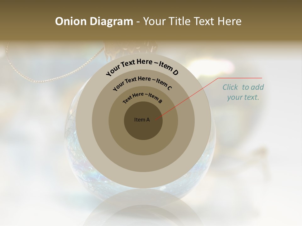 Decoration Season Joy PowerPoint Template