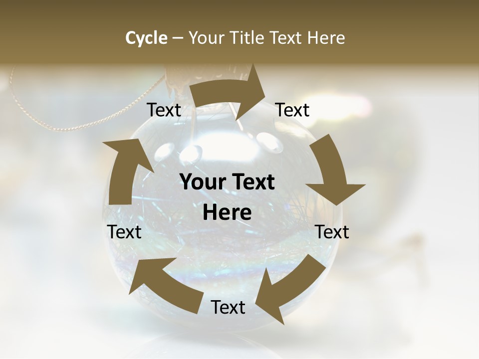 Decoration Season Joy PowerPoint Template