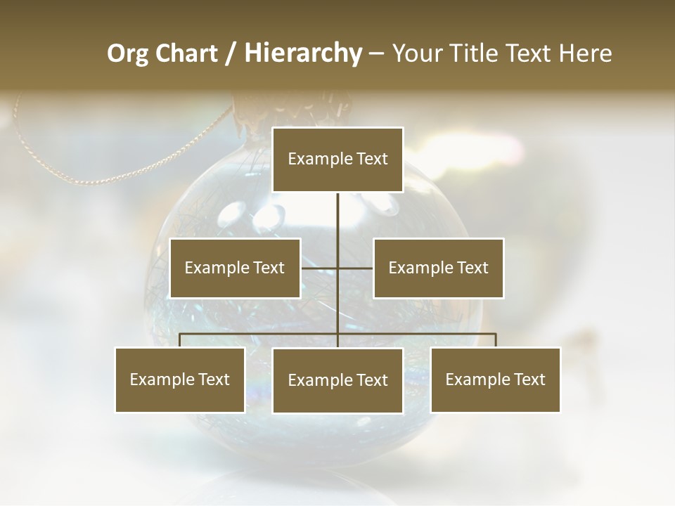 Decoration Season Joy PowerPoint Template